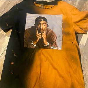 Distressed Tupac tee